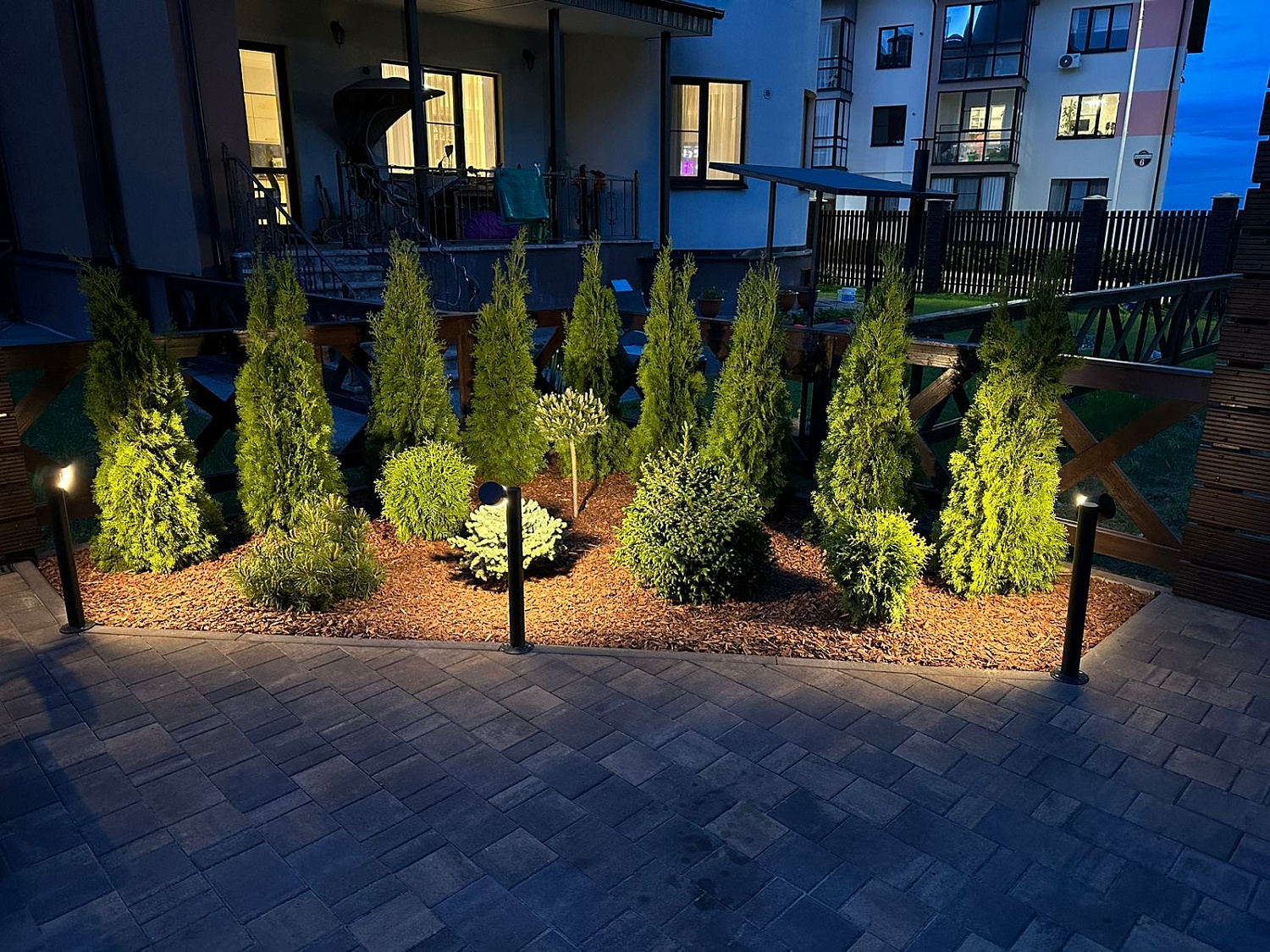 Ландшафтное освещение